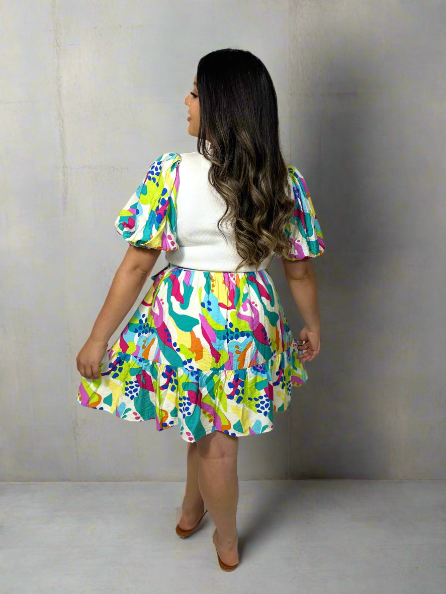 "Paint the Town" Dress